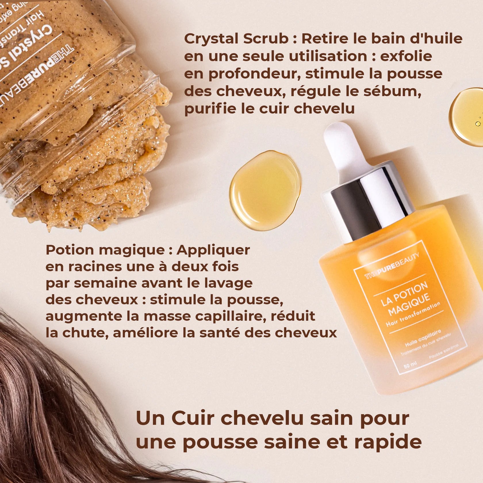 Duo - Potion magique & Crystal Scrub
